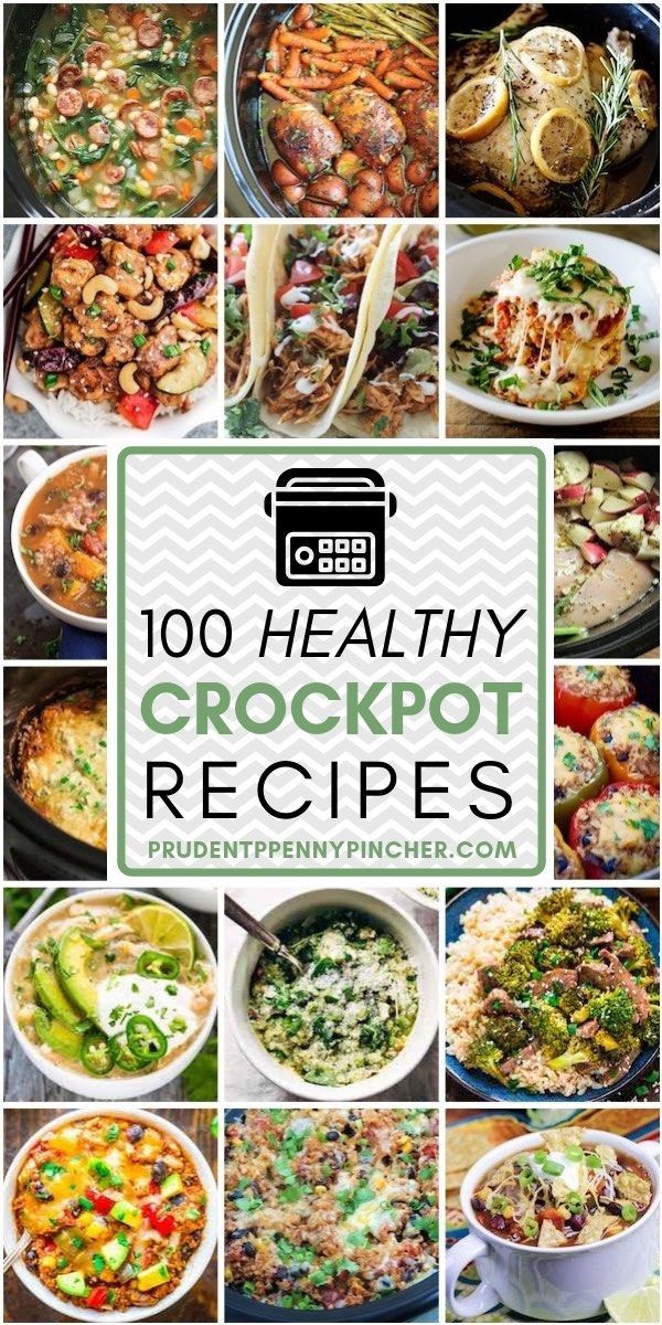 100 Healthy Dinner Crockpot Recipes -   13 healthy recipes For One easy
 ideas