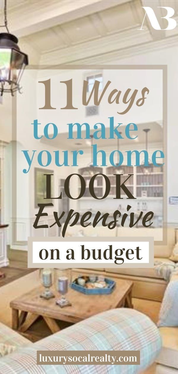 11 Ways To Make Your House Look Expensive (On A Budget) -   13 modern room decor On A Budget
 ideas