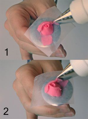 How to Make Frosting Roses -   14 cake Frosting rose
 ideas