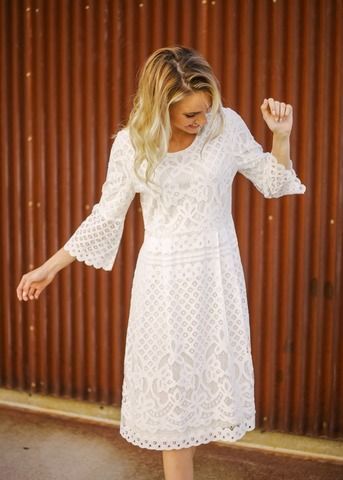 26 Stylish, Modest Dresses Perfect for Fall -   14 church dress Fall
 ideas