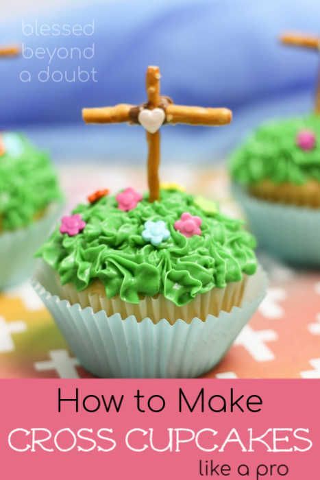 How to Make Cross Cupcakes like a Pro -   14 cross desserts Easter ideas
