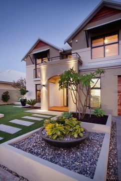 The Perfect Front Yard Landscaping -   14 garden design Simple entrance
 ideas