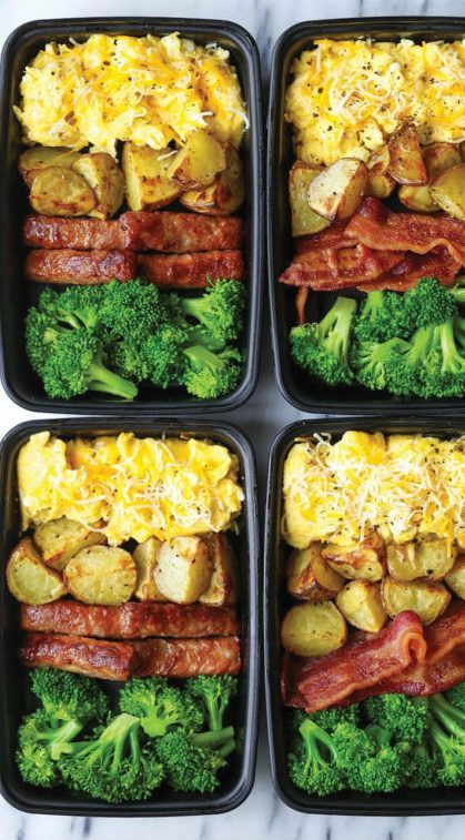 22 Breakfast Meal Prep Recipes for an Easy Morning -   14 healthy recipes Breakfast meal prep
 ideas