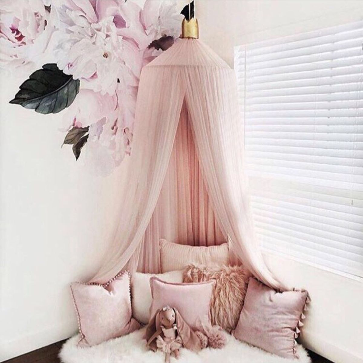 Unique 10 Layers Yarn Princess Bed Net Canopy- 3 Colors -   14 room decor Boho canopies ideas