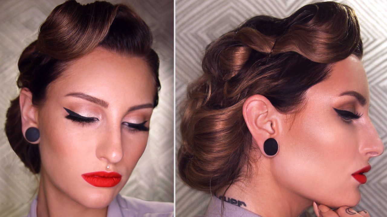 50S Hairstyles For Long Hair Tutorial -   15 1950s hairstyles Tutorial
 ideas