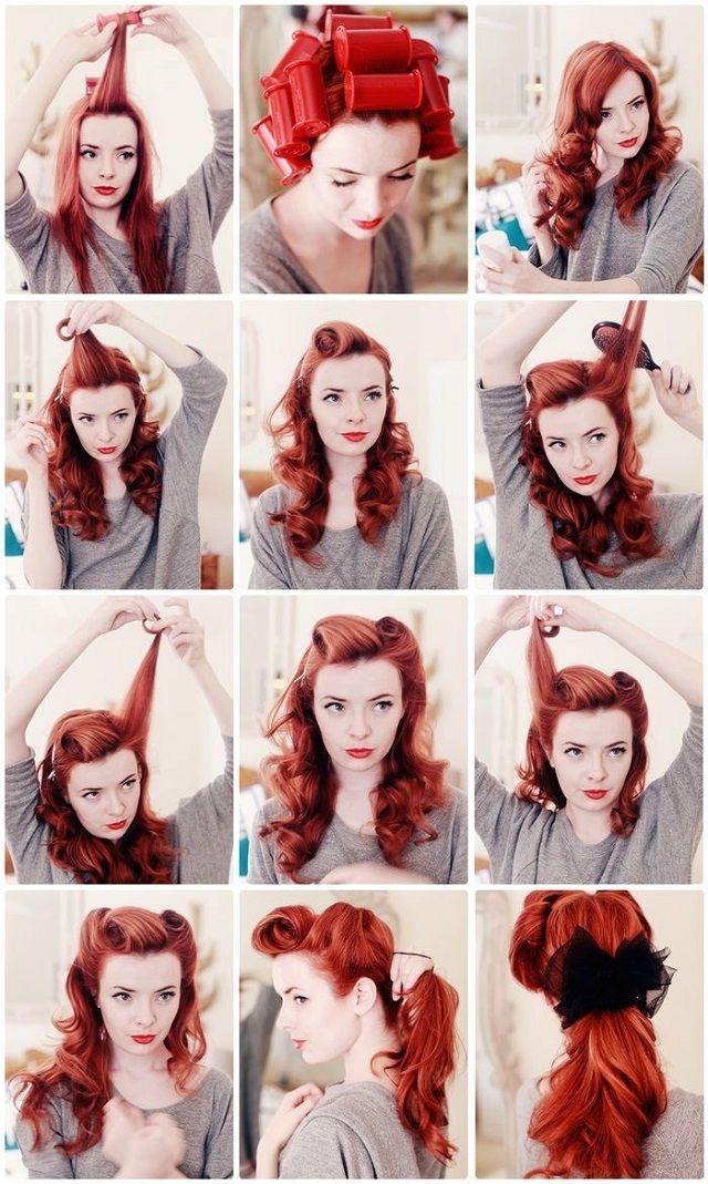 15 1950s hairstyles Tutorial
 ideas