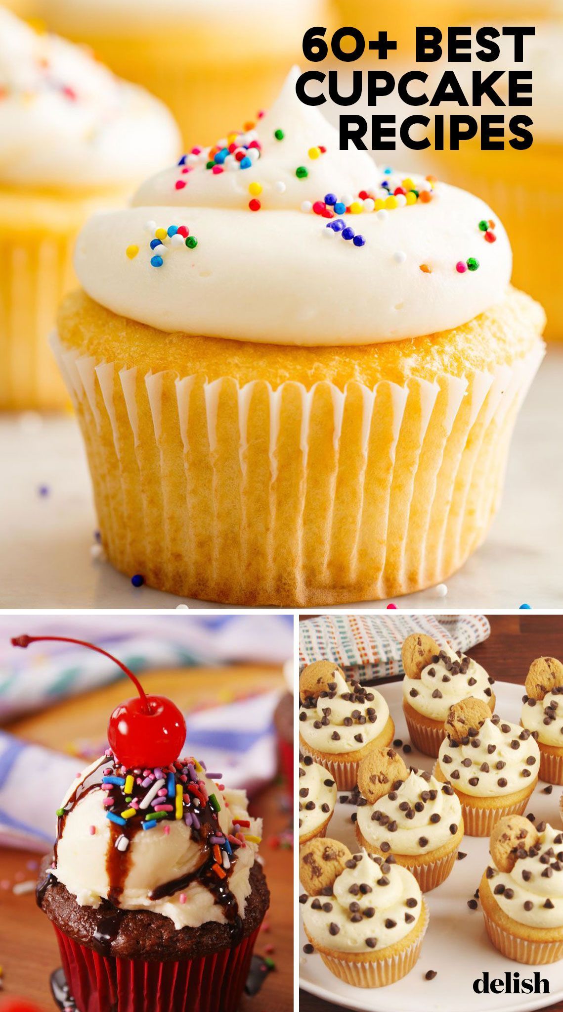 60+ Delicious Cupcake Recipes -   15 birthday desserts Easy
 ideas