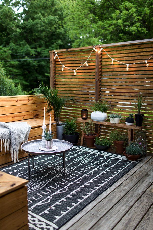 8 Outdoor Spaces That Will Inspire Your Own Small Space Oasis -   15 garden design Patio outdoor benches
 ideas