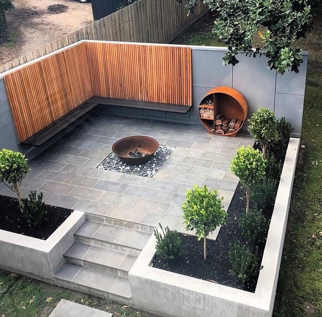 48 Affordable Small Space Gardening Design Ideas -   15 garden design Patio outdoor benches
 ideas