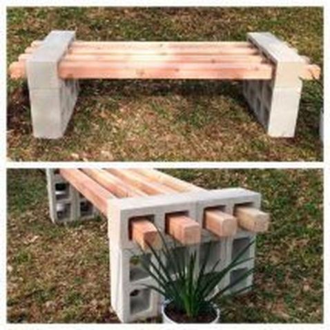 30+ Cheap Diy Outdoor Bench Design Ideas For Backyard And Frontyard -   15 garden design Patio outdoor benches
 ideas