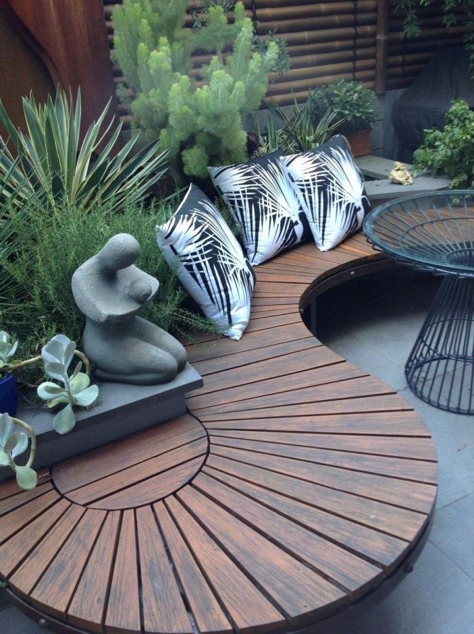15 garden design Patio outdoor benches
 ideas