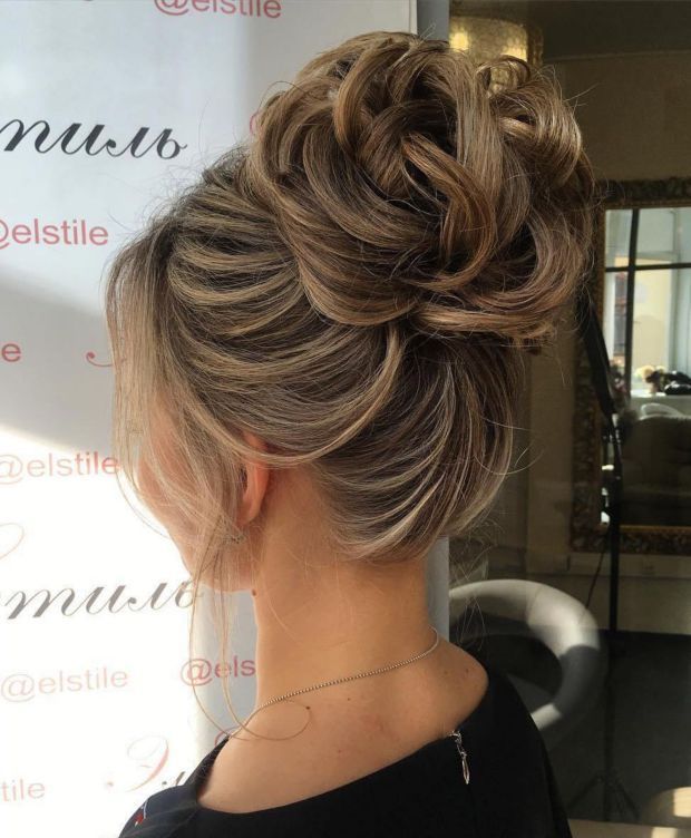 60 Updos for Thin Hair That Score Maximum Style Point -   15 hair Updos long
 ideas