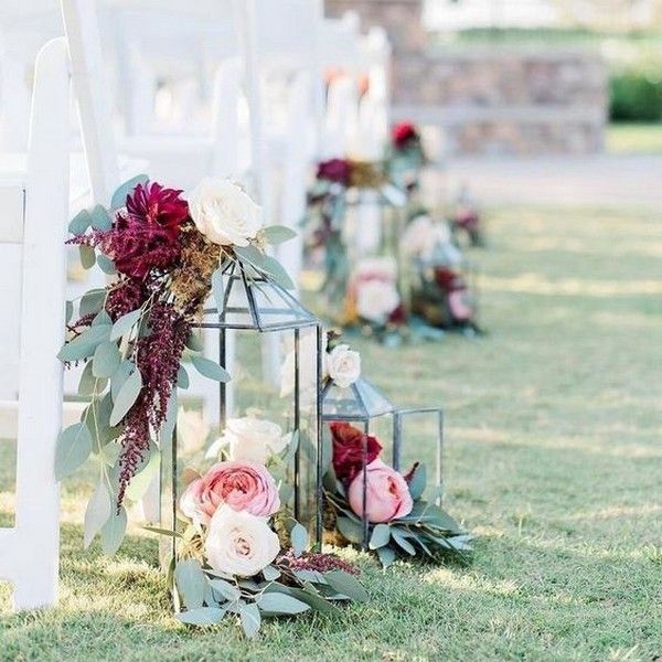 18 Fall Wedding Aisle Decoration Ideas to Love -   15 wedding Church inspiration ideas