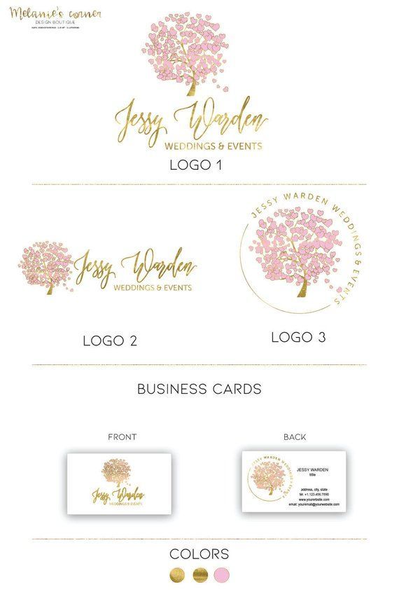 Wedding logo, Tree logo, Wedding planner logo, Events Planner Logo, Caligraphy logo, Premade brandin -   16 Event Planning Logo products
 ideas
