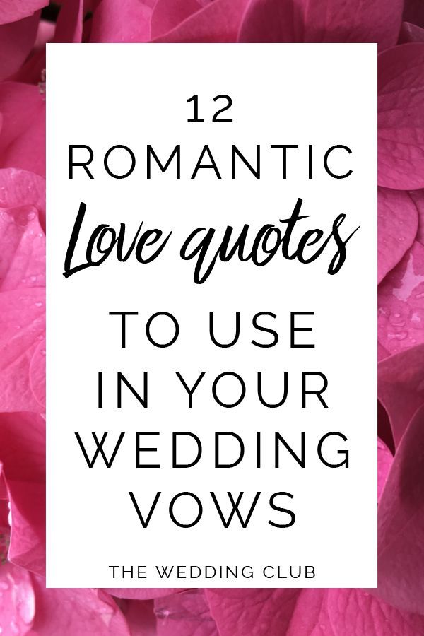 16 famous wedding Vows
 ideas