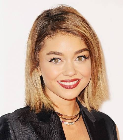 3 of the Most Flattering Haircuts for Round Faces -   16 hairstyles For Round Faces slimming
 ideas