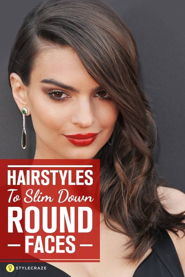 16 hairstyles For Round Faces slimming
 ideas