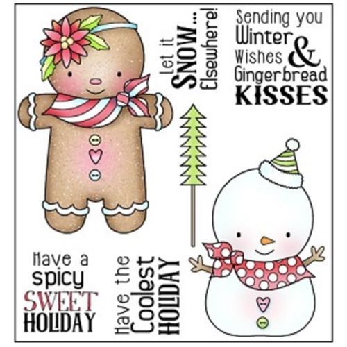 Darcie's SPICY SWEET HOLIDAY Clear Stamp Set pol337 -   16 holiday Images stamp sets
 ideas