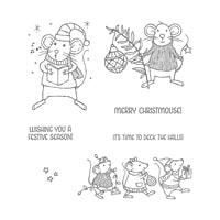 The Holiday Season Begins with Merry Mice from Stampin' Up! -   16 holiday Images stamp sets
 ideas