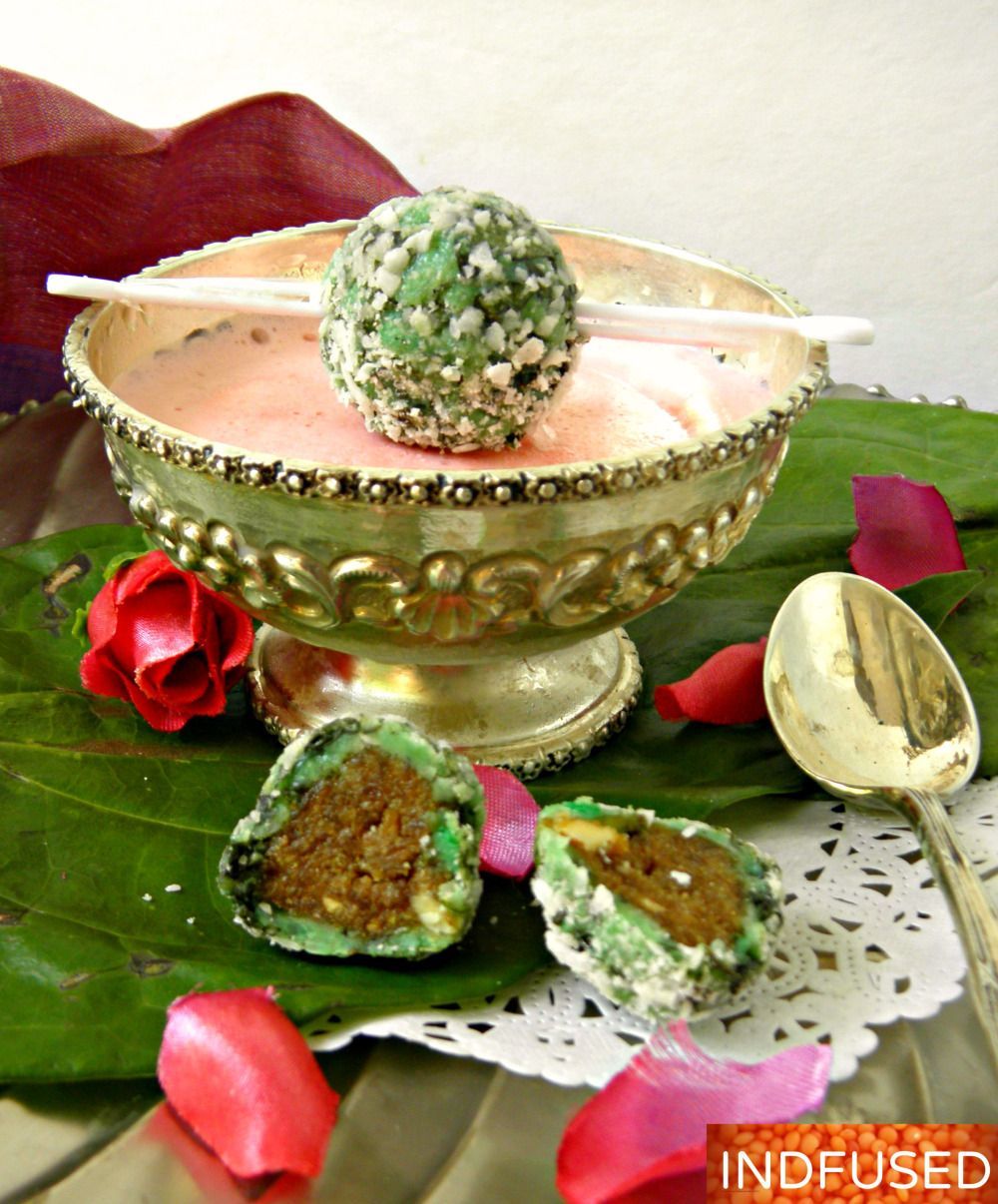 Paan Truffles with Gulkand Centers -   16 indian desserts For Parties
 ideas