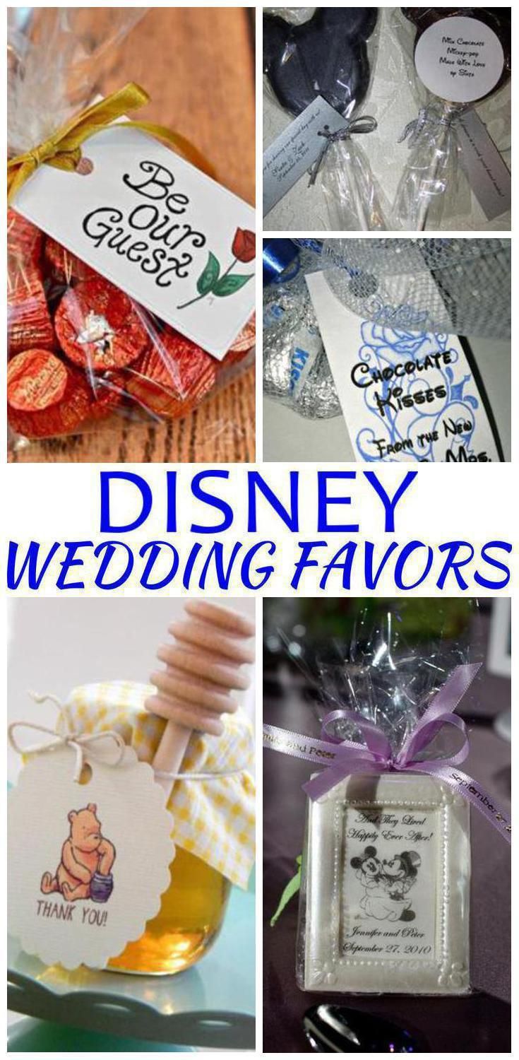 Disney Wedding Favors -   16 wedding Disney families
 ideas