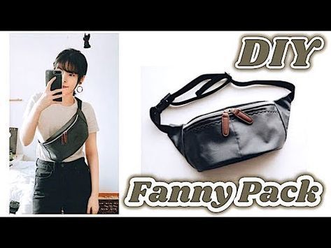 DIY Fanny Pack. Bum Bag. ??????. ???????????. Costura?madebyaya -   17 diy bag pack
 ideas