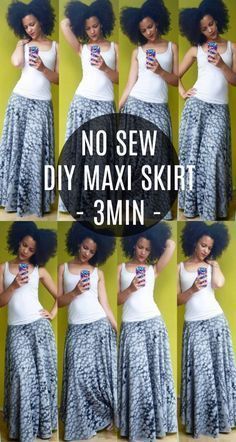 Your Wardrobe Needs These 36 DIY Fashion Ideas -   17 DIY Clothes Projects maxi dresses
 ideas