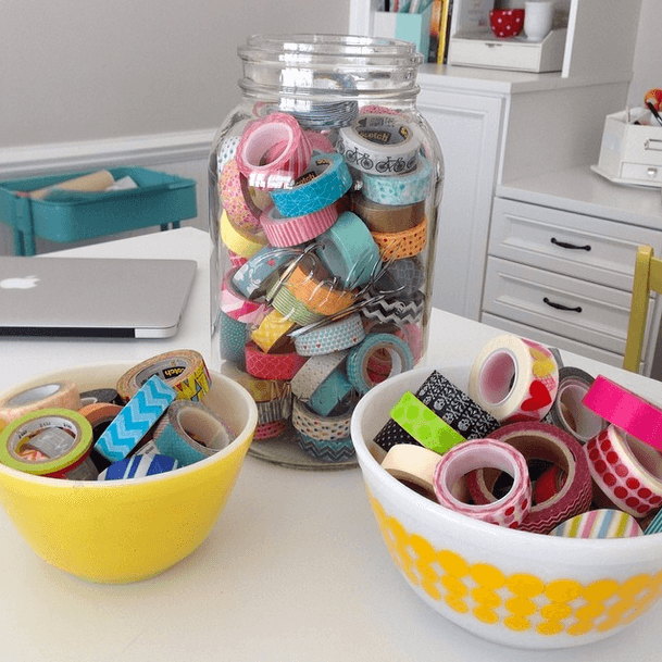 25 excellent uses for washi tape -   17 diy projects Art washi tape ideas
