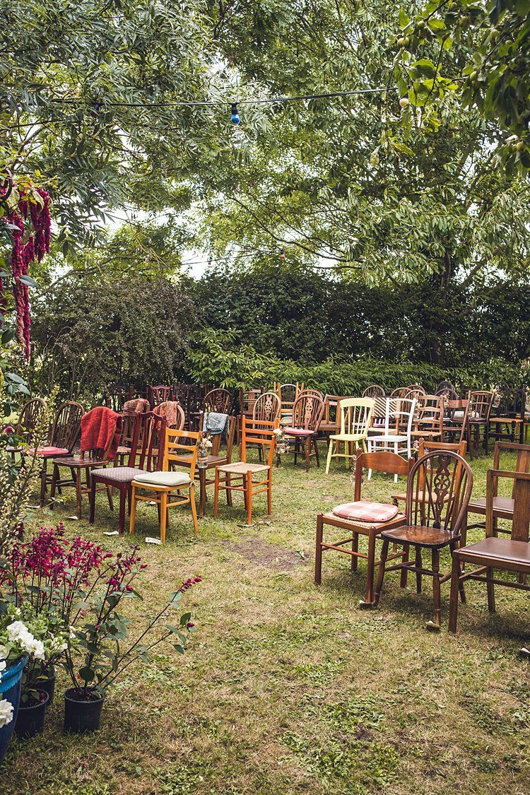Indie Back Garden Bespoke Party Wedding -   17 vintage garden seating ideas
