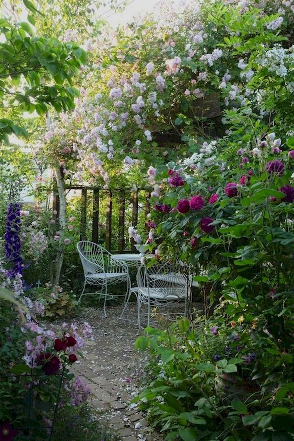 40 Awesome Secret Garden Design Ideas For Summer -   17 vintage garden seating ideas