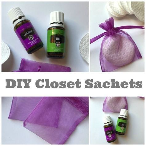 How To Make Essential Oil Closet Drawer Sachets -   18 DIY Clothes Making essential oils
 ideas