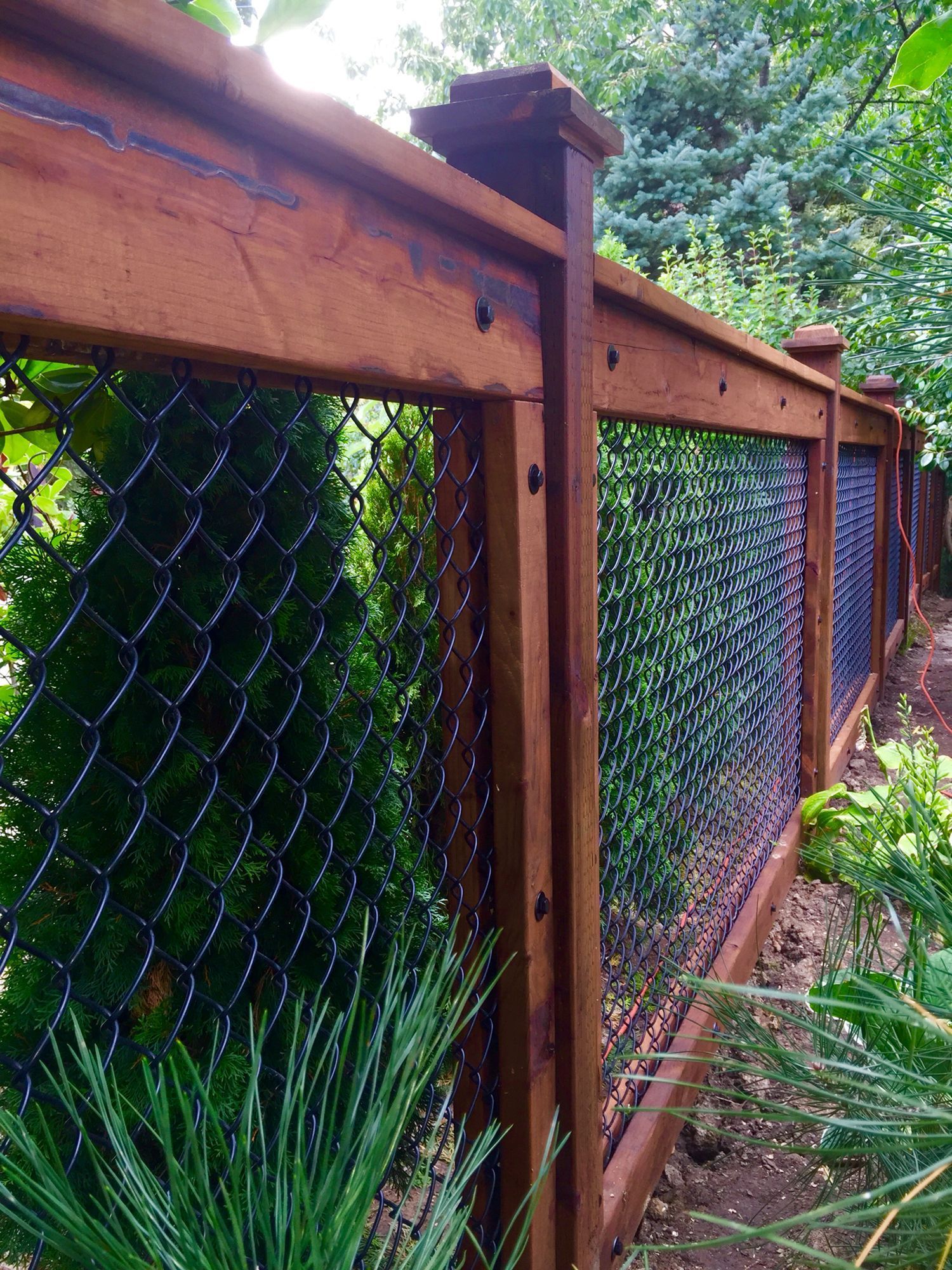 13+ Easy and Aesthetically Appealing Garden Fence Ideas -   18 garden design Wood fence ideas