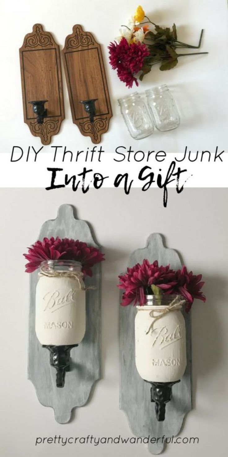 How to DIY Thrift Store Junk into a Gift -   18 home diy projects Decoration
 ideas