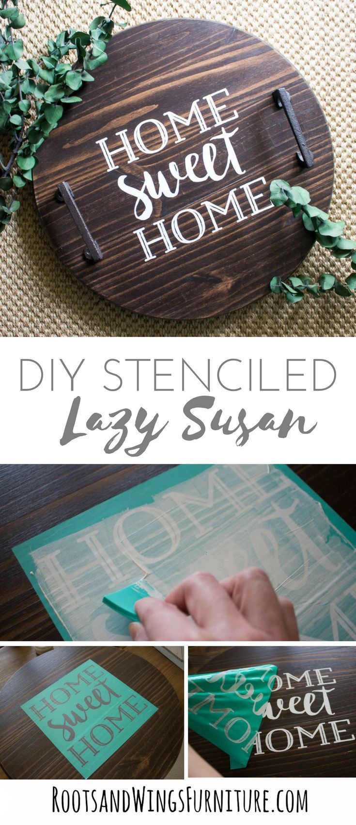 DIY Lazy Susan -   18 home diy projects Decoration
 ideas