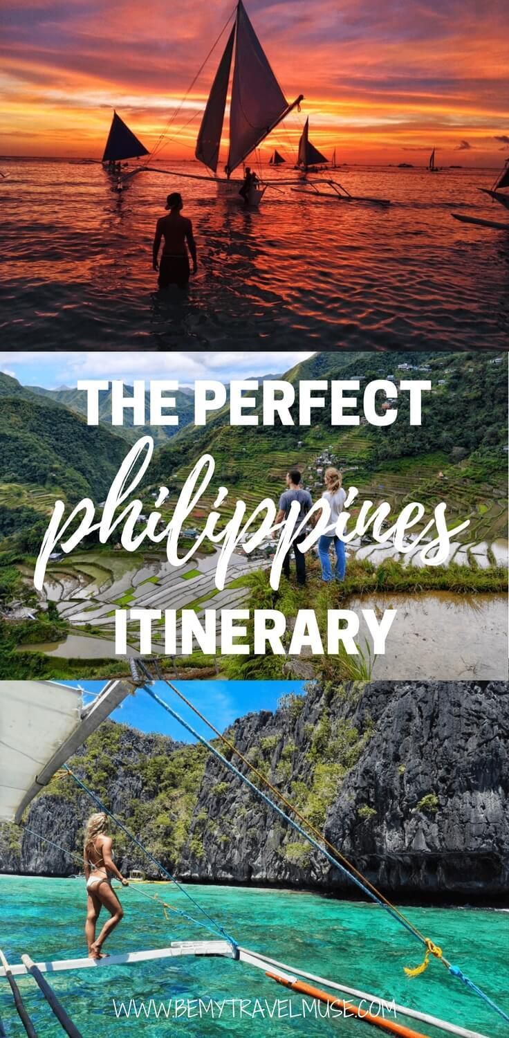 Where to Go in The Philippines: The Perfect Itinerary -   18 travel destinations For Couples tips
 ideas