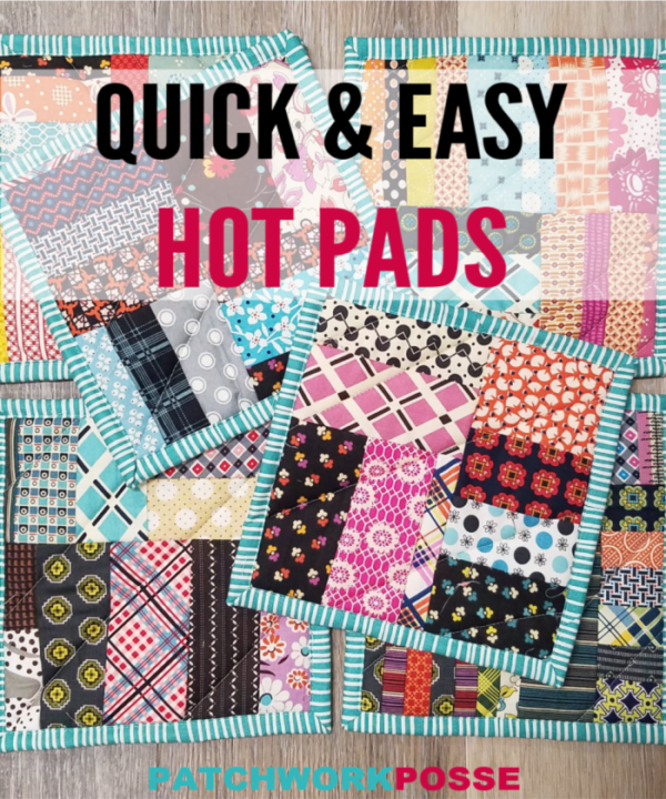 Quick and Easy Hot Pad Tutorial -   19 fabric crafts inspiration
 ideas