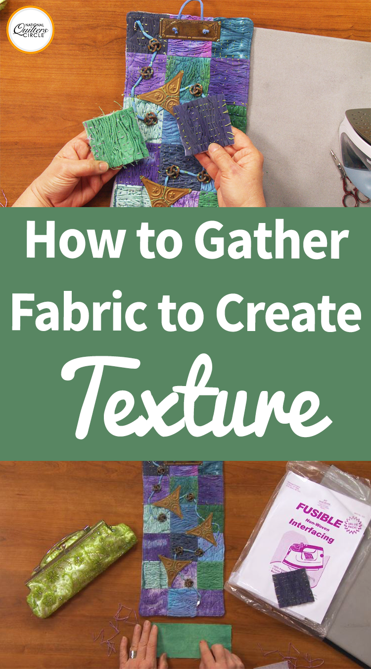 How to Gather Fabric to Create Texture -   19 fabric crafts inspiration
 ideas