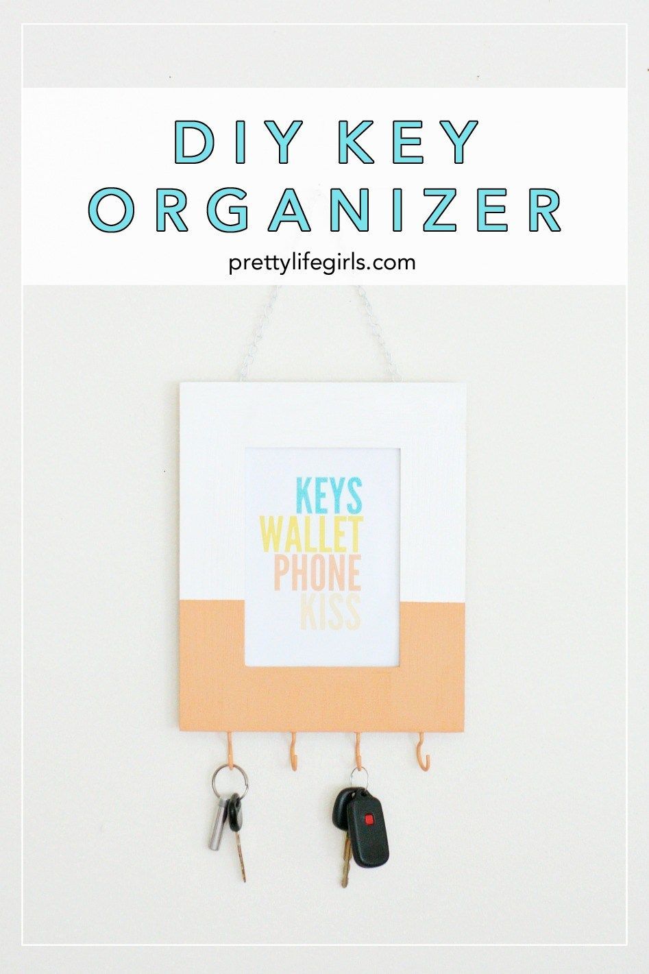 DIY Key Organizer -   20 DIY Clothes Decoration inspiration
 ideas