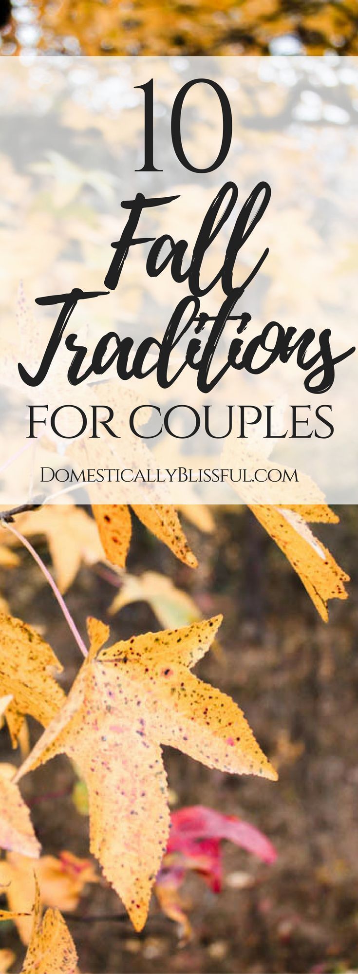 10 Fall Traditions for Couples -   20 diy projects For Couples date nights ideas