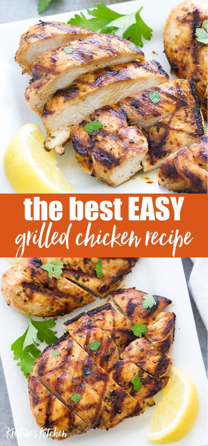 Grilled Chicken Recipe -   6 healthy recipes Summer grilled chicken ideas