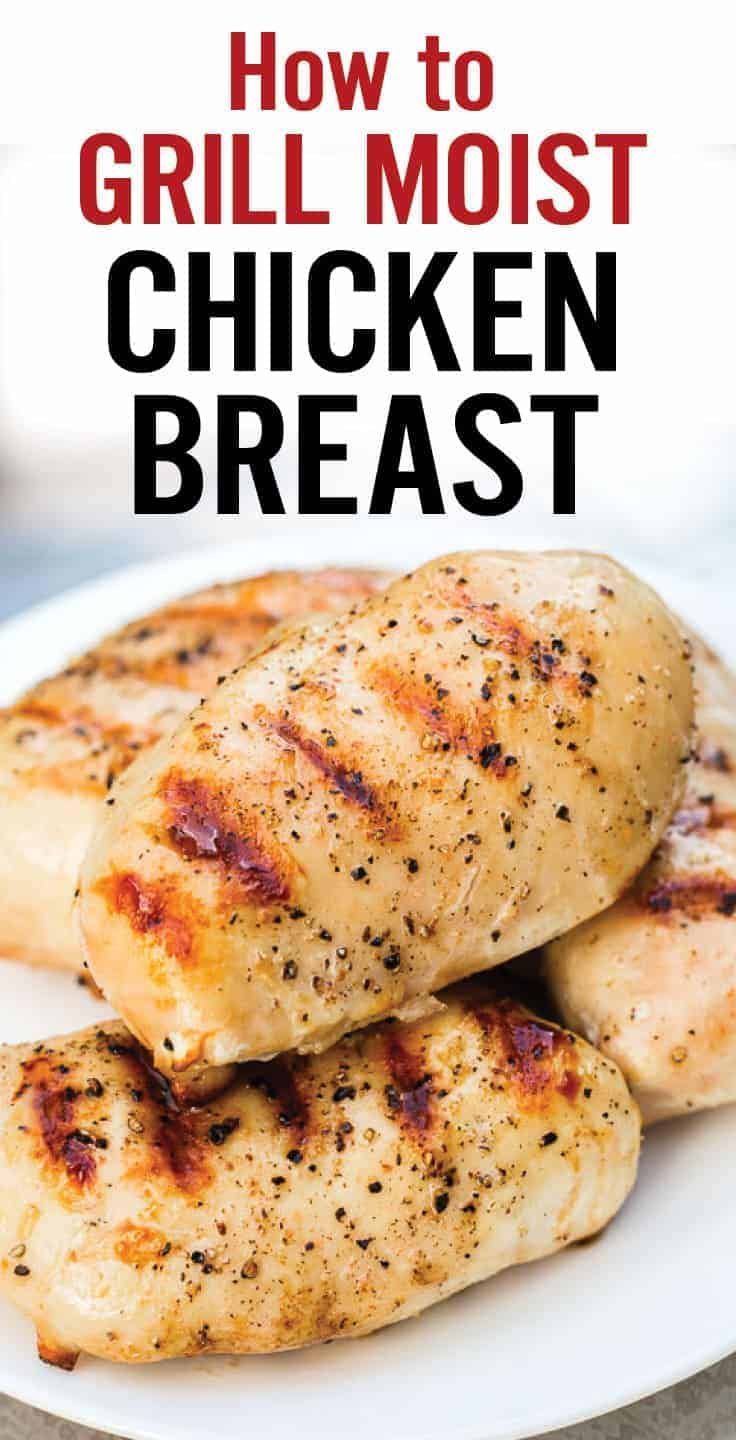 Grilled Chicken Breast -   6 healthy recipes Summer grilled chicken ideas