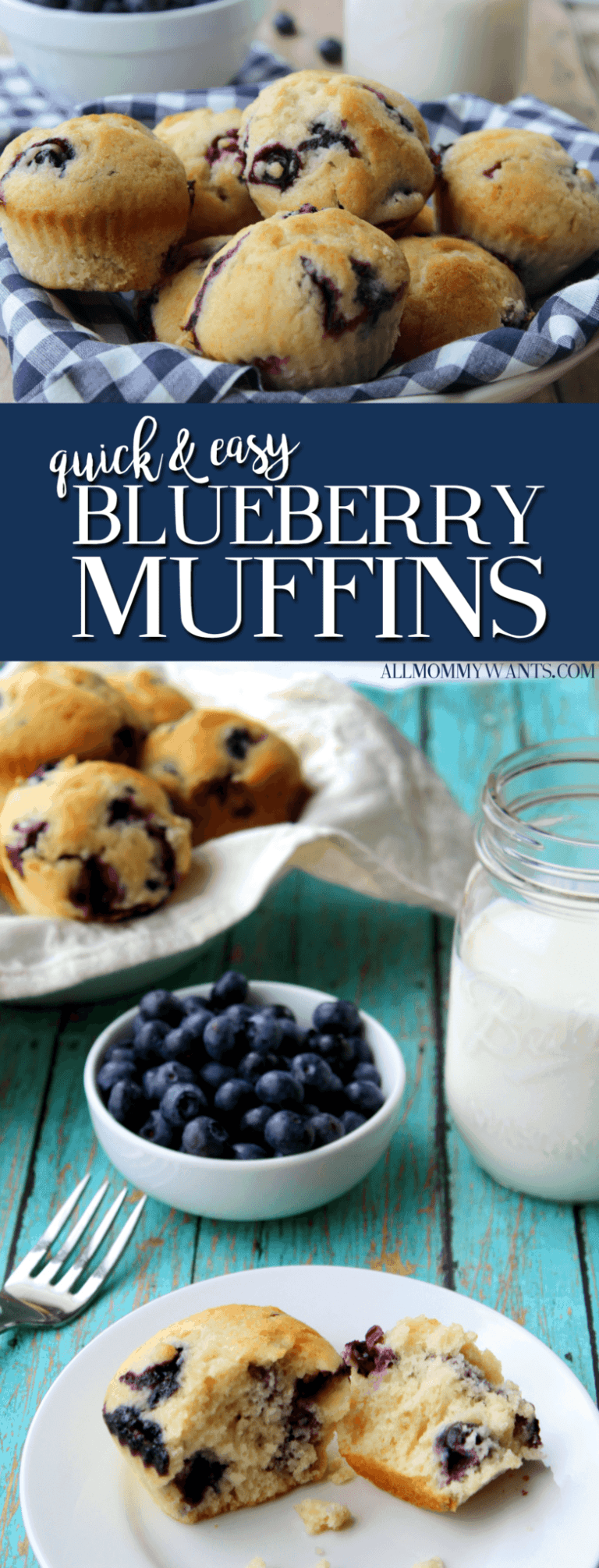 Recipe: Quick and Easy Blueberry Muffins -   8 desserts Blueberry easy
 ideas
