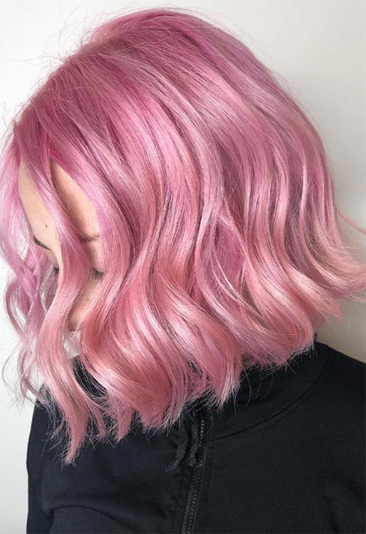 55 Lovely Pink Hair Colors: Tips for Dyeing Hair Pink -   8 hair Pink tips
 ideas