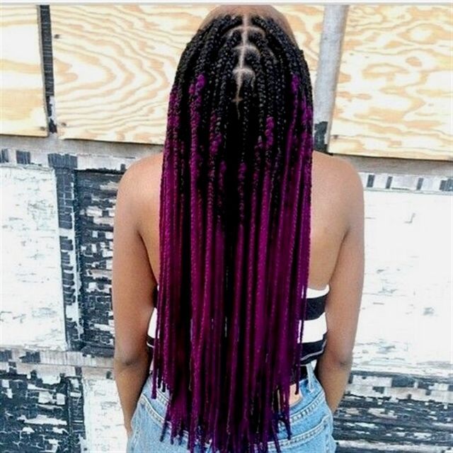 Dreads and rasta hair colors! -   8 hair Purple afro
 ideas