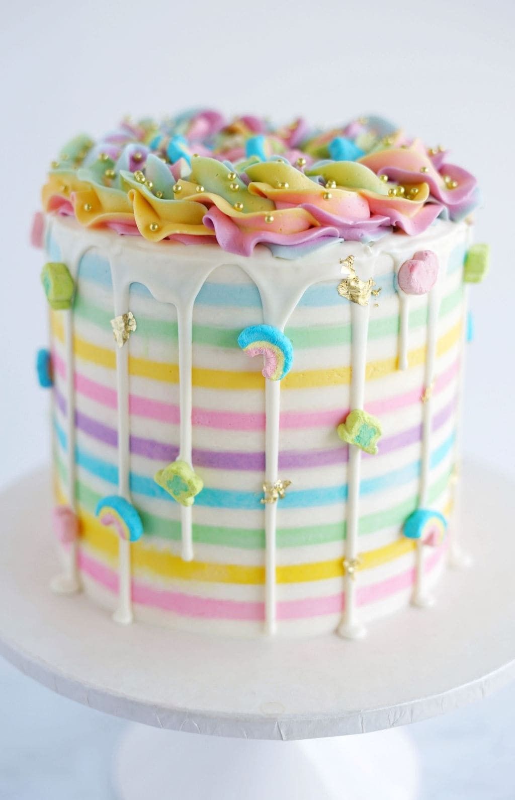 Rainbow Party Cake -   9 cake Decorating rainbow
 ideas