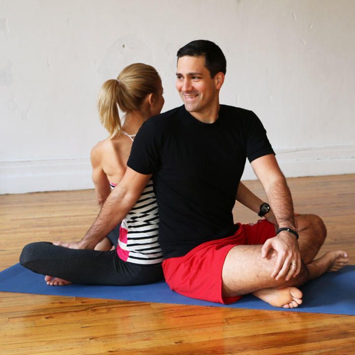A Couples Yoga Routine Your Guy Will Actually Love -   9 fitness Routine guys
 ideas