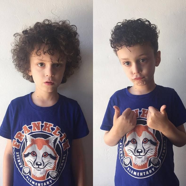 Hairstyles for Toddlers with Curly Hair -   9 hair Curly boy
 ideas