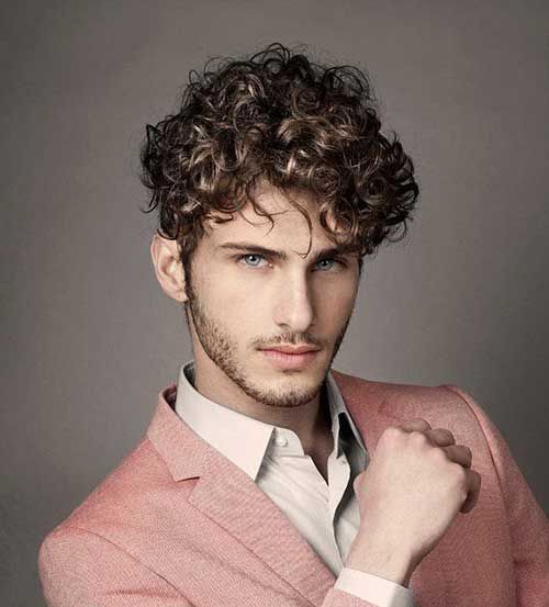 Top Curly Men Hair -   9 hair Curly boy
 ideas