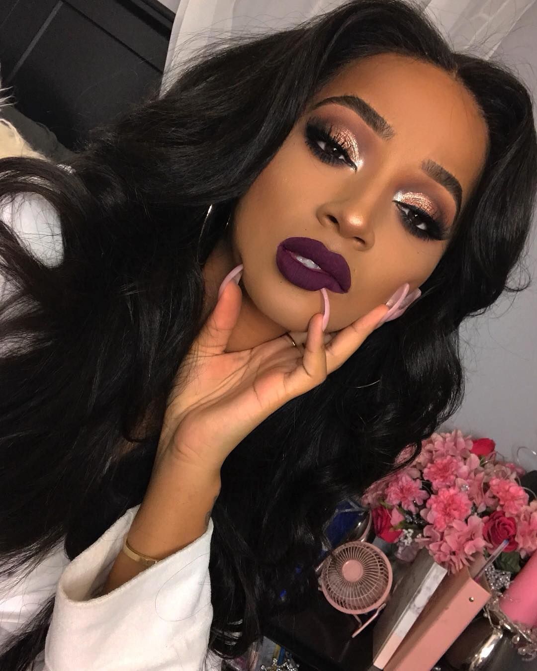 38 Eyeshadow Makeup Tips Ideas For Black Women -   9 makeup Eyeshadow black ideas
