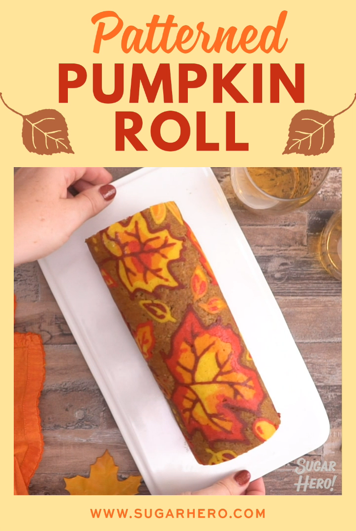 Patterned Pumpkin Roll Video -   10 cake Beautiful thanksgiving ideas